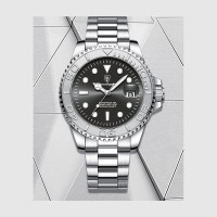 Men's wristwatch, suitable for both casual and business occasions, luminous, waterproof, quartz watch with calendar function.