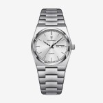 Ladies' casual quartz wristwatch with dual calendar function, luminous, waterproof and stylish.