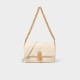 Single shoulder crossbody chain carrying small square bag Single shoulder crossbody chain carrying small square bag