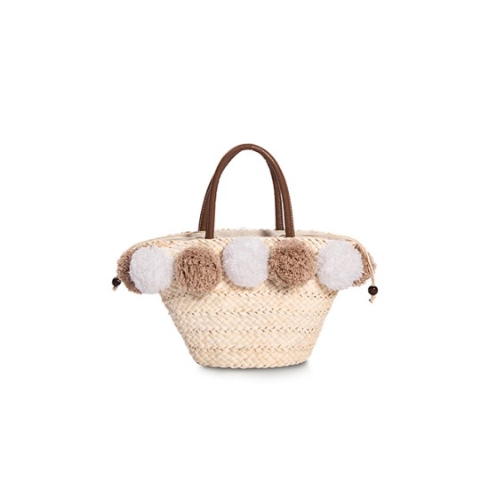 Handbag trendy hairball woven bag Handbag trendy hairball woven bag