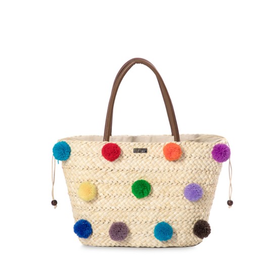Hand-woven changing bag baby bag solid color straw Hand-woven changing bag baby bag solid color straw