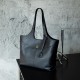 Large-capacity commuter Tote bag double-sided plant-tanned leather one-shoulder tote woman - Memoo.com Large-capacity commuter Tote bag double-sided plant-tanned leather one-shoulder tote woman - Memoo.com