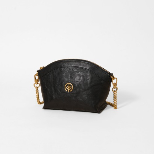 tan leather handbag