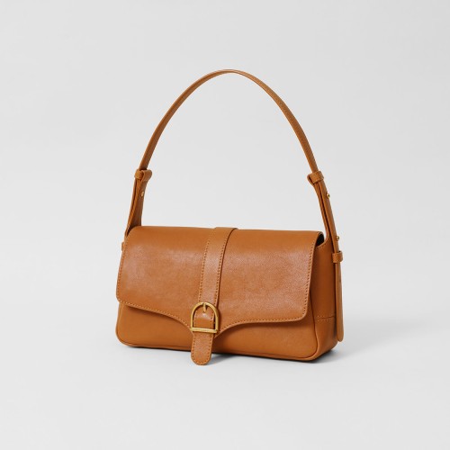 Baguette leather vintage ladies small square bag armpit bag Baguette leather vintage ladies small square bag armpit bag