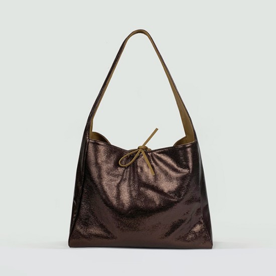 Sequin textured top layer cowhide pocket bag - Memoo.com Sequin textured top layer cowhide pocket bag - Memoo.com
