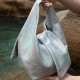 Mermaid lunch box bag silver shiny opening layer cowhide creative womens bag - Memoo.com Mermaid lunch box bag silver shiny opening layer cowhide creative womens bag - Memoo.com