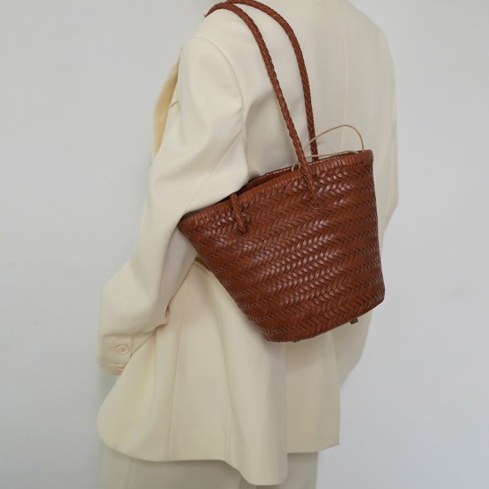 French basket cowhide woven handbag lady - Memoo.com French basket cowhide woven handbag lady - Memoo.com