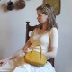 Top layer cowhide retro egg shaped shell bag, single shoulder crossbody handbag, mini womens bag - Memoo.com Top layer cowhide retro egg shaped shell bag, single shoulder crossbody handbag, mini womens bag - Memoo.com