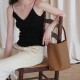 Head layer cowhide bucket bag, shoulder tote bag, handbag - Memoo.com Head layer cowhide bucket bag, shoulder tote bag, handbag - Memoo.com