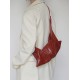 Head layer cowhide oil wax shoulder bag, crossbody bag, hand-held cow horn bag, folding bag Head layer cowhide oil wax shoulder bag, crossbody bag, hand-held cow horn bag, folding bag