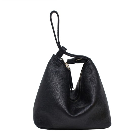 Small original cowhide zipper Wonton leather handbag antique bag - Memoo.com Small original cowhide zipper Wonton leather handbag antique bag - Memoo.com