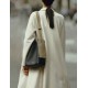 Hanging ear tote series top layer cowhide commuting shoulder bag Hanging ear tote series top layer cowhide commuting shoulder bag