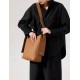 Hanging ear tote series top layer cowhide commuting shoulder bag Hanging ear tote series top layer cowhide commuting shoulder bag