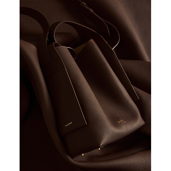 Hanging ear tote series top layer cowhide commuting shoulder bag Hanging ear tote series top layer cowhide commuting shoulder bag