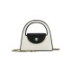 Compact handbag in black and white contrasting fashion - Memoo.com Compact handbag in black and white contrasting fashion - Memoo.com