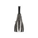Striped casual pearl clasp fanned shoulder bag - Memoo.com Striped casual pearl clasp fanned shoulder bag - Memoo.com