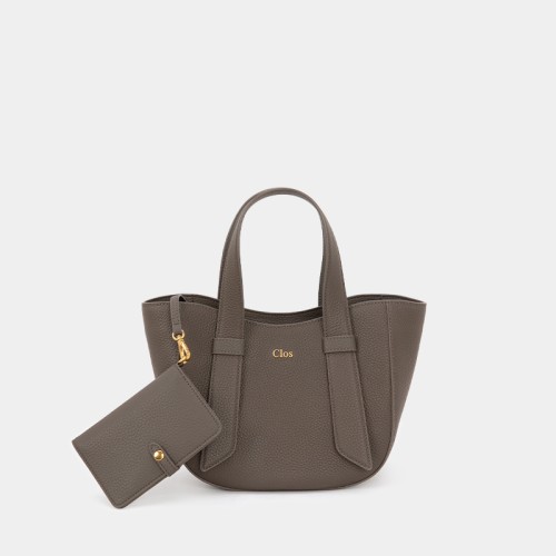 头层牛皮大容量通勤手提包女式包