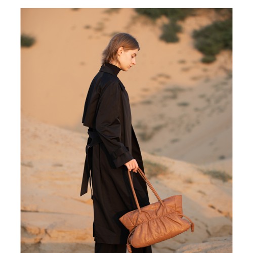 Cowhide large-capacity tote bag women's bag Cowhide large-capacity tote bag women's bag