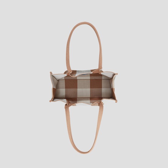 Plaid tote bag, hand-held single shoulder womens bag - Memoo.com Plaid tote bag, hand-held single shoulder womens bag - Memoo.com