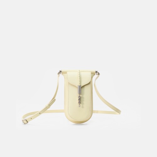 The first layer of cowhide mobile phone bag crossbody bag