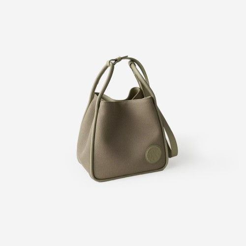 Large-capacity commuter canvas bag textured hand-carried shoulder crossbody bag Large-capacity commuter canvas bag textured hand-carried shoulder crossbody bag