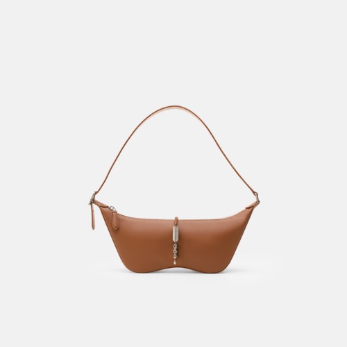 The top layer of cowhide underarm bag is an original crossbody bag