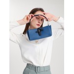 Cowhide hand-held folding bag premium