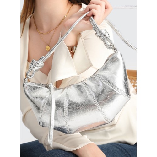 Croissants, women's bags, cowhide simple Croissants, women's bags, cowhide simple