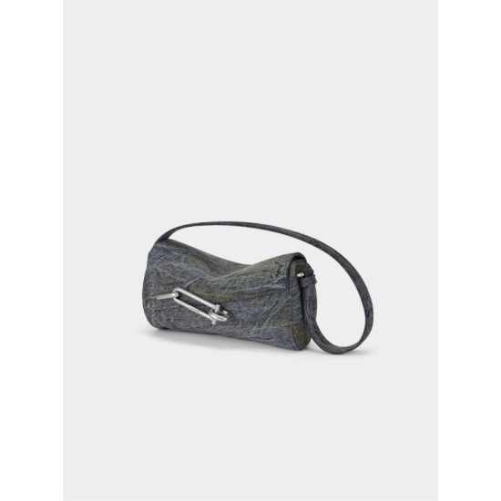Soft box bag niche design sense versatile denim armpit bag Soft box bag niche design sense versatile denim armpit bag