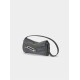 Soft box bag niche design sense versatile denim armpit bag Soft box bag niche design sense versatile denim armpit bag