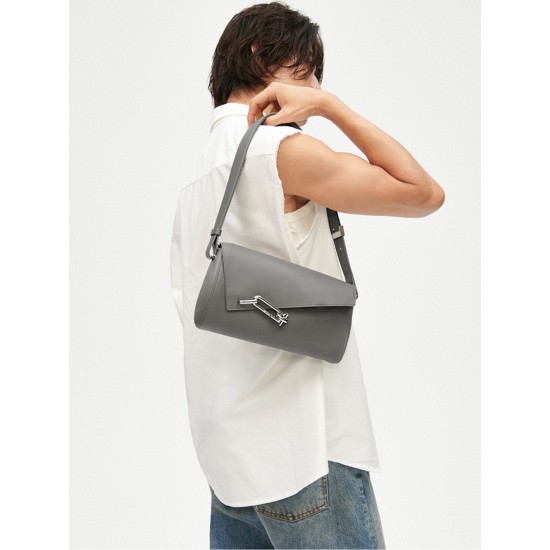 Leather niche one-shoulder underarm kite bag - Memoo.com Leather niche one-shoulder underarm kite bag - Memoo.com