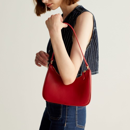 Leather tote bag armpit bag Leather tote bag armpit bag
