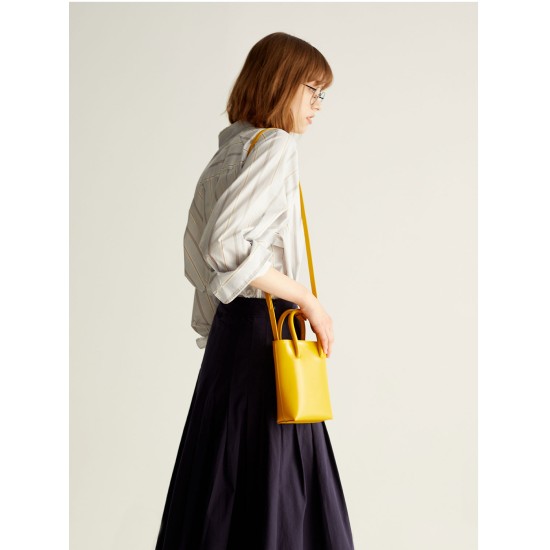 Single shoulder tote yellow phone bag Single shoulder tote yellow phone bag