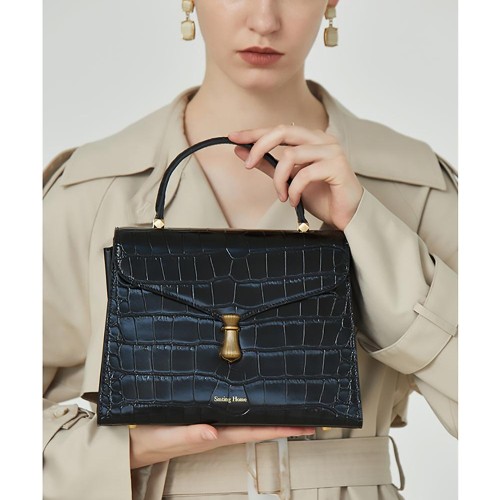 Cowhide tote bag crossbody bag handbag