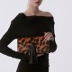 Leopard tassel detachable shoulder strap vintage clutch underarm bag - Memoo.com Leopard tassel detachable shoulder strap vintage clutch underarm bag - Memoo.com