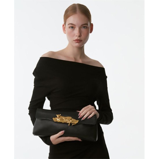 Sheepskin armpit countess cheetah clutch - Memoo.com Sheepskin armpit countess cheetah clutch - Memoo.com
