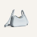 Leather shoulder bag, tote bag, lock capsule pillow bag