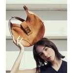 One-shoulder crossbody bag women's large-capacity Hobo saddle bag