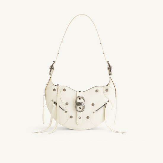 Croissant TESSA large capacity motorcycle shoulder crossbody bag armpit bag - Memoo.com Croissant TESSA large capacity motorcycle shoulder crossbody bag armpit bag - Memoo.com