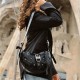 Croissant TESSA large capacity motorcycle shoulder crossbody bag armpit bag - Memoo.com Croissant TESSA large capacity motorcycle shoulder crossbody bag armpit bag - Memoo.com