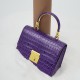 Crocodile texture hand-held small square bag leather womens bag - Memoo.com Crocodile texture hand-held small square bag leather womens bag - Memoo.com