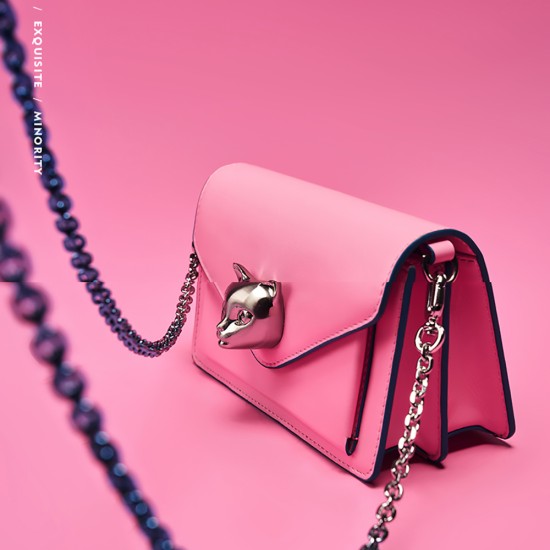 Cat head fashion chain bag crossbody bag leather bag - Memoo.com Cat head fashion chain bag crossbody bag leather bag - Memoo.com