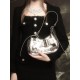 Handheld shoulder bag with wide shoulder strap, bear pendant, underarm bag, women's bag Handheld shoulder bag with wide shoulder strap, bear pendant, underarm bag, women's bag