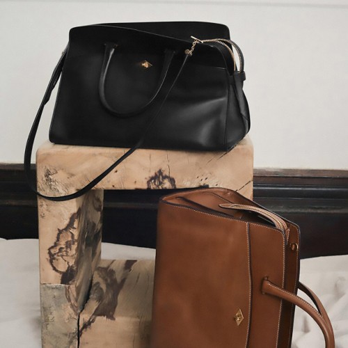 Commuter bag leather designer handbag Commuter bag leather designer handbag