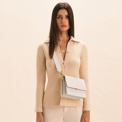 Crocodile patterned small square bag for women Crocodile patterned small square bag for women