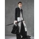 Leather Black Commuter Shoulder Tote Bag - Memoo.com Leather Black Commuter Shoulder Tote Bag - Memoo.com