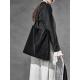Leather Black Commuter Shoulder Tote Bag - Memoo.com Leather Black Commuter Shoulder Tote Bag - Memoo.com