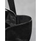 Leather Black Commuter Shoulder Tote Bag - Memoo.com Leather Black Commuter Shoulder Tote Bag - Memoo.com