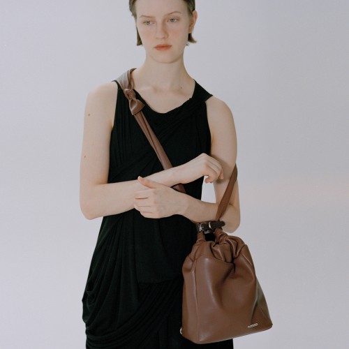 Bucket backpack crossbody bag soft cowhide backpack Bucket backpack crossbody bag soft cowhide backpack