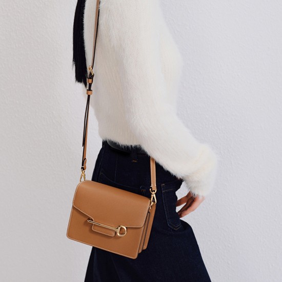 Disana womens bag KEY series new tofu bag shoulder crossbody bag high-quality small square bag - Memoo.com Disana womens bag KEY series new tofu bag shoulder crossbody bag high-quality small square bag - Memoo.com